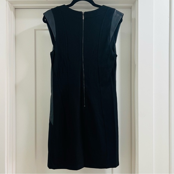 Tart Black & Faux Leather Mini Dress - Picture 7 of 11